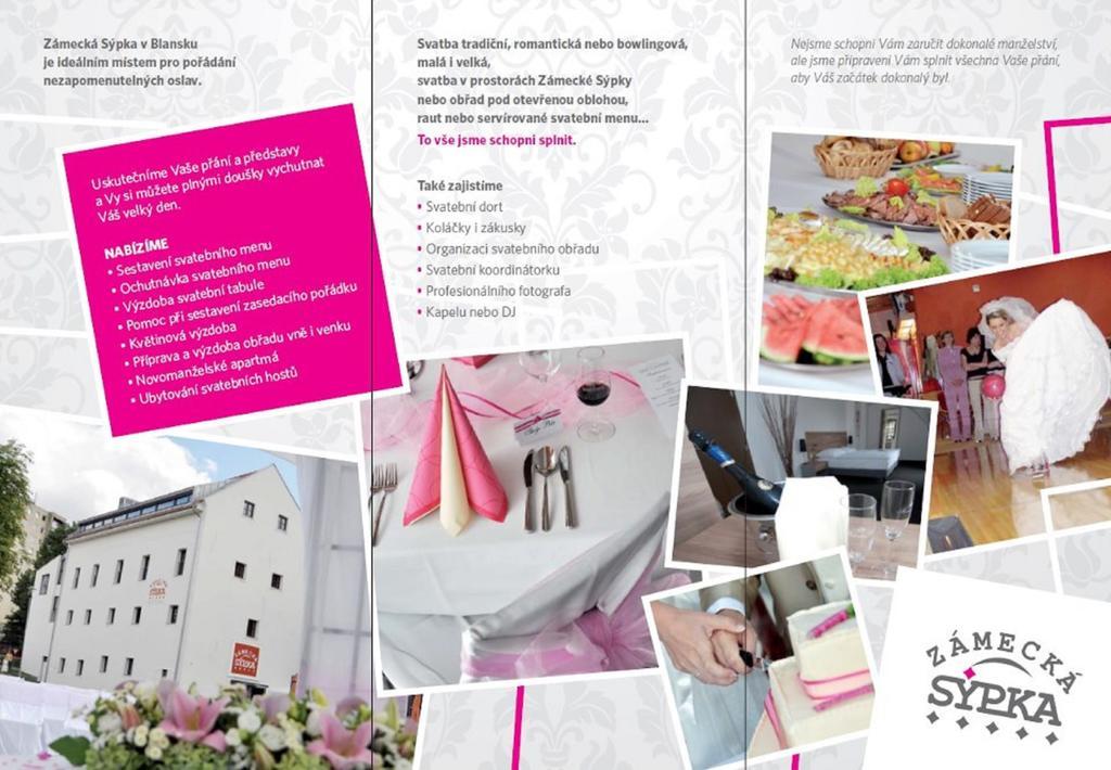 Hotel Zamecka Sypka Blansko Luaran gambar